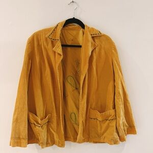 Mustard Yellow Women's Lightweight Jacket